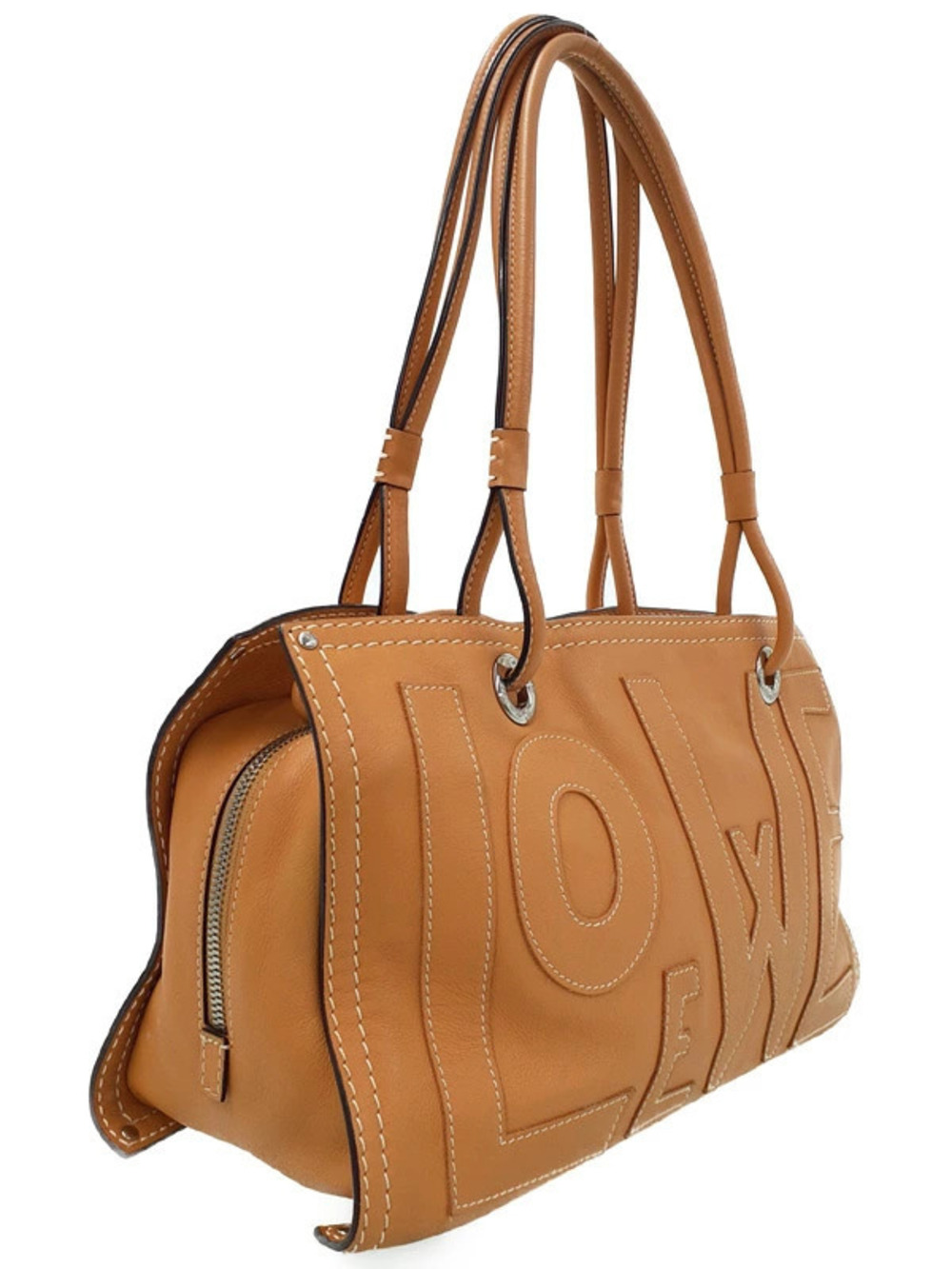 Loewe Bag Tote Shopper Anagram Black